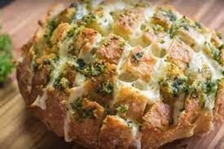 Pão de Alho Parmesão e Tomate