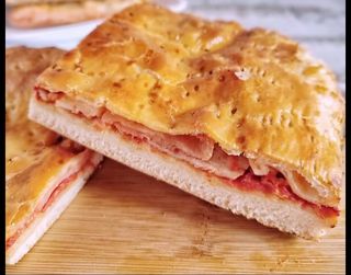 Pizza farcita parigina