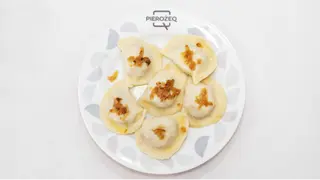 Pierogi z kapustą i grzybami