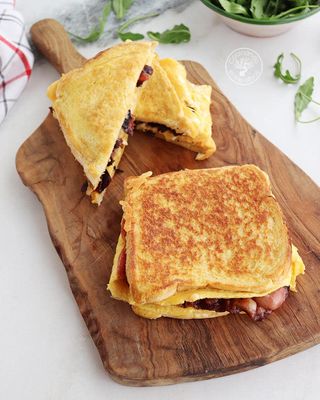 Sándwich De Queso Y Bacon
