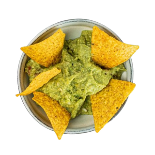 Tapa De Nachos Con Guacamole