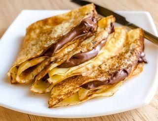 Crepes con Nutella