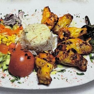 Plato Alitas De Pollo A La Plancha