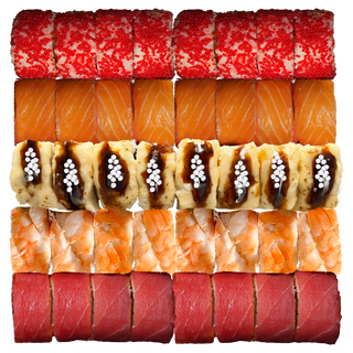 Суші-бокс Ексклюзив 1,1кг (40шт/1142г)