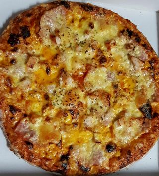 Pizza cheddar Cream (pequeña)