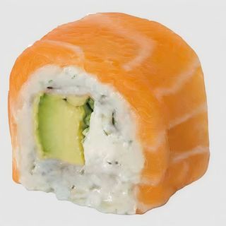 83. Rollo Salmon De Aguacate Y Queso (8 Pzs.)
