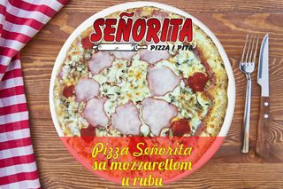 Señorita mala pizza