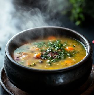 Zupa grzybowa z palakiem