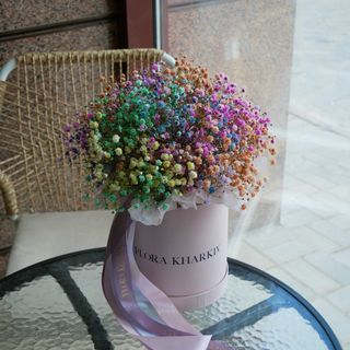 Бокс з гіпсофілою d18 см