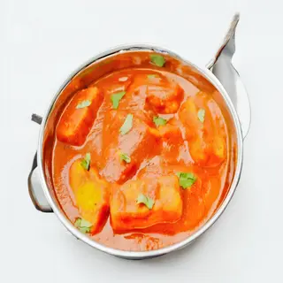 Paneer Tikka Masala com Arroz