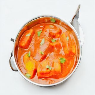 Paneer Tikka Masala com Arroz