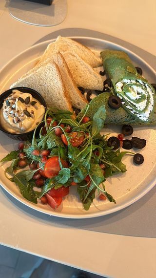 Omleta fresh + espresso