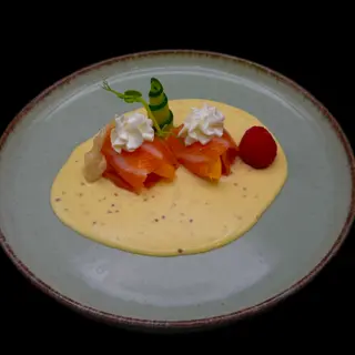 ROLLO DE SALMON Y MELOCOTON (2 Uds.)