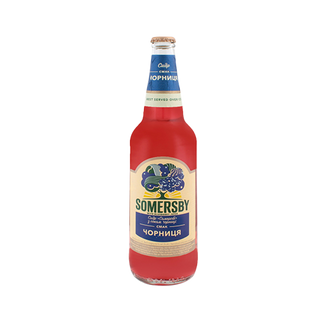 С/а напій Сидр Сомерсбі сік чорниці 0,5л