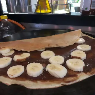 Crepe De Chocolate Y Plátano