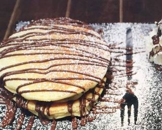 Pancake con Nutella