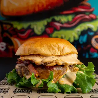 Burger Americana Con Papas