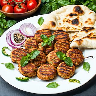 Chicken Chapli Kebab