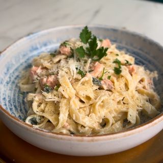 Pâtes saumon 
