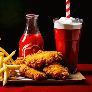 Strisce di pollo menù