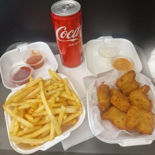  Chicken nuggets 6 pezzi menù