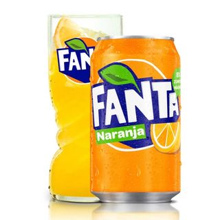 Fanta Naranja lata 330ml.