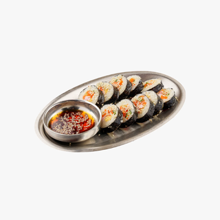 Кимпаб с сосисками