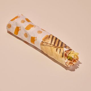 Sándwich de kofta de carne