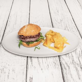Hamburguesa de carne roja