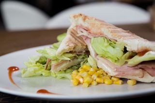 Topli sendvič sa suvim mesom