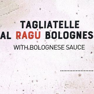Tagliatelle al Ragù 