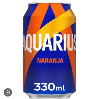 Aquarius Naranja lata 330ml.