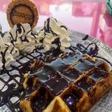 Gofre Con Chocolate Negro