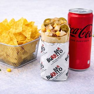 Menù burrito and nachos