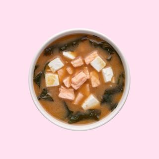 Мисо суп с лососем