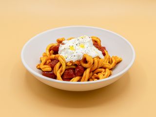 Casarecce Datterini Stracciatella e Basilico