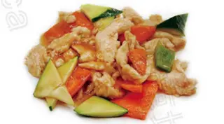 187. Pollo con verdure