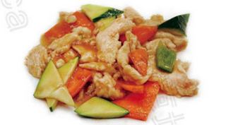 187. Pollo con verdure