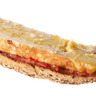 Media Tostada Tortilla de Patatas