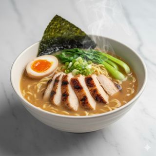 Shoyu ramen con chashu