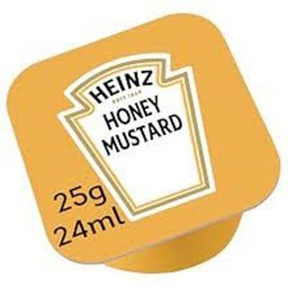 Salsa Honey Mustard Dip Pot