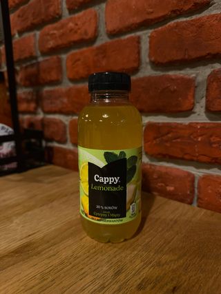 CAPPY Lemonade smak cytryny i mięty 0,4