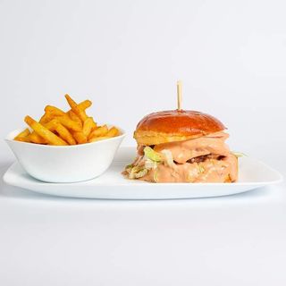 Burger by chef Duje Pisac