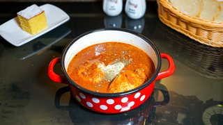 Ardei umpluti/paine/desert