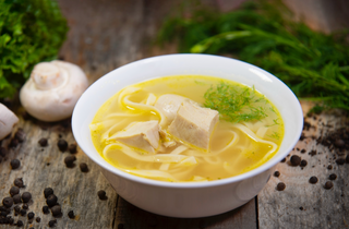 Հավով ապուր