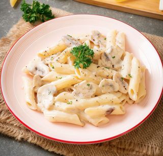 Penne Alla Crema Con Boletus