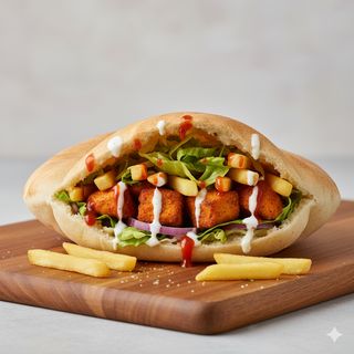 Panino tikka bbq