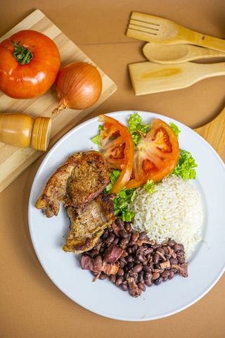 Bife de Porco Grelhado