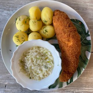 Devolay z masłem i pietruszką