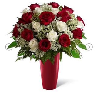 Bouquet di rose rosee 